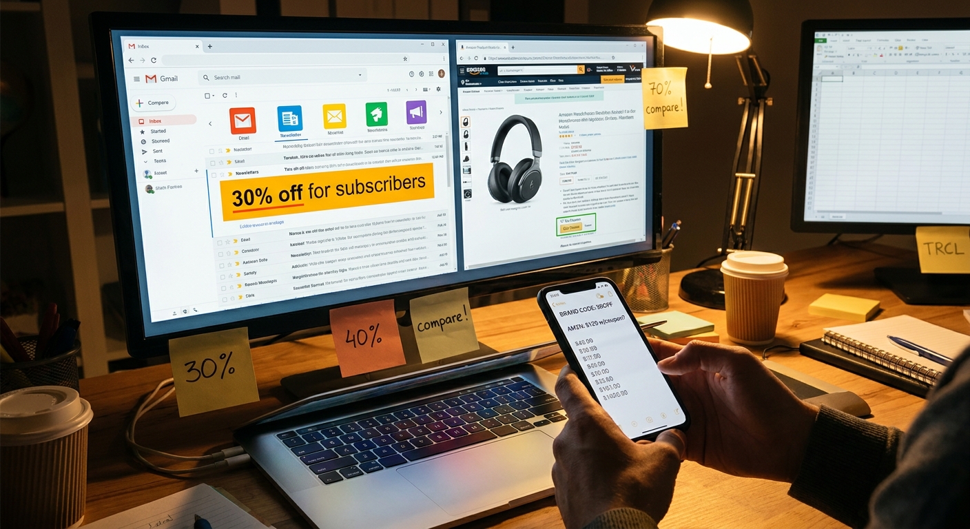 The ‘Newsletter Bait-and-Switch’ Hack: How Off-Amazon Email Deals Turn Into Real Secret Promo-Code Savings