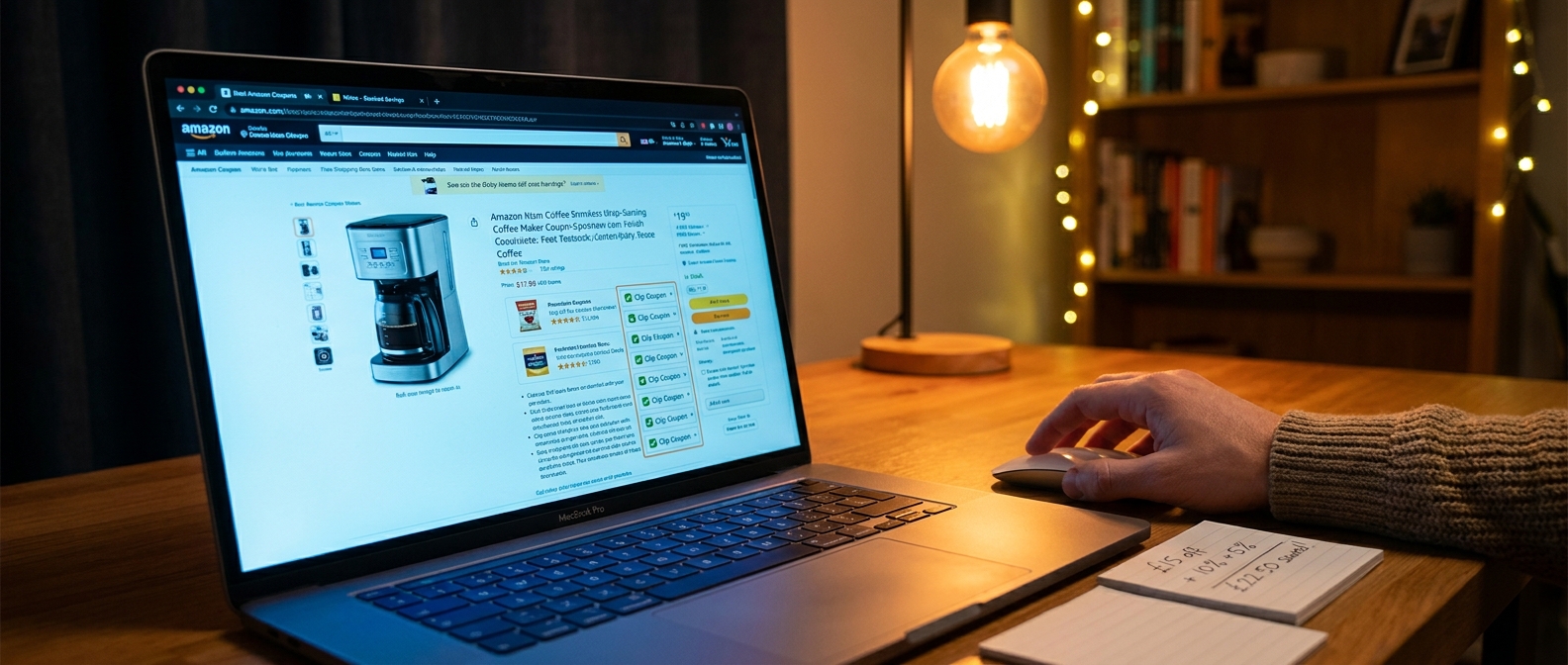 The ‘Hidden Checkbox’ Hack: How Amazon’s Quiet Coupons Stack With Promo Codes For Double Discounts