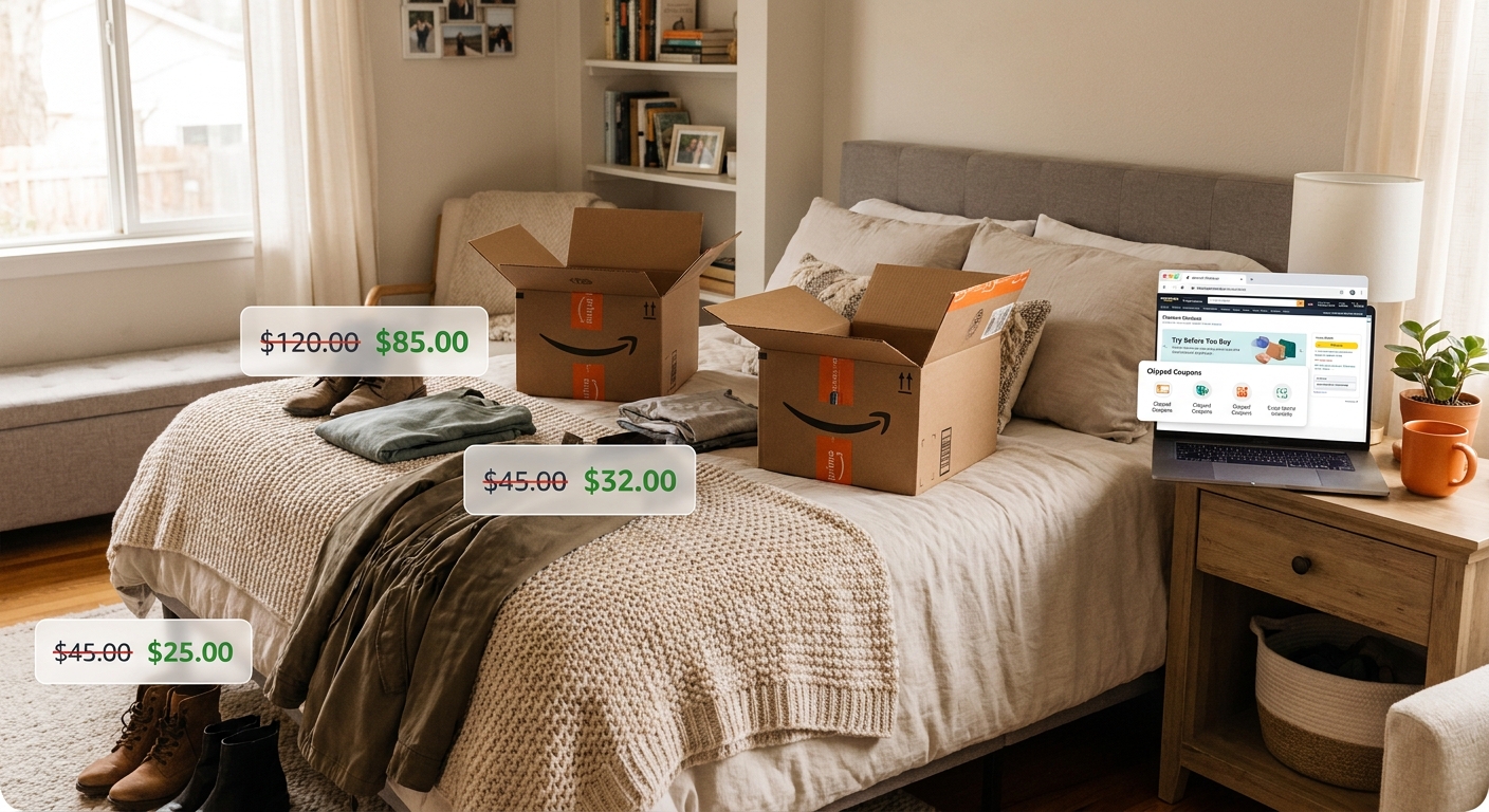 The ‘Prime Try Before You Buy Loop’ Hack: How To Turn Free Wardrobe Trials Into Hidden Amazon Promo Savings