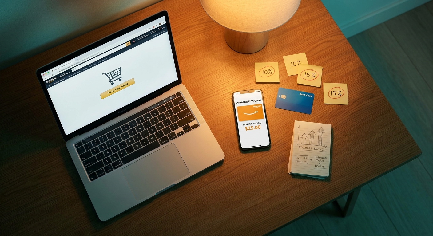 The ‘Gift Card Double-Dip’ Hack: How Stacking Quiet Card Bonuses With Amazon Deals Becomes a Secret Promo Code