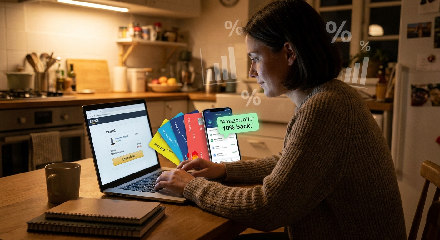 The ‘Bank Card Shuffle’ Hack: How Hidden Issuer Offers Turn Regular Amazon Orders Into Secret Promo-Size Discounts