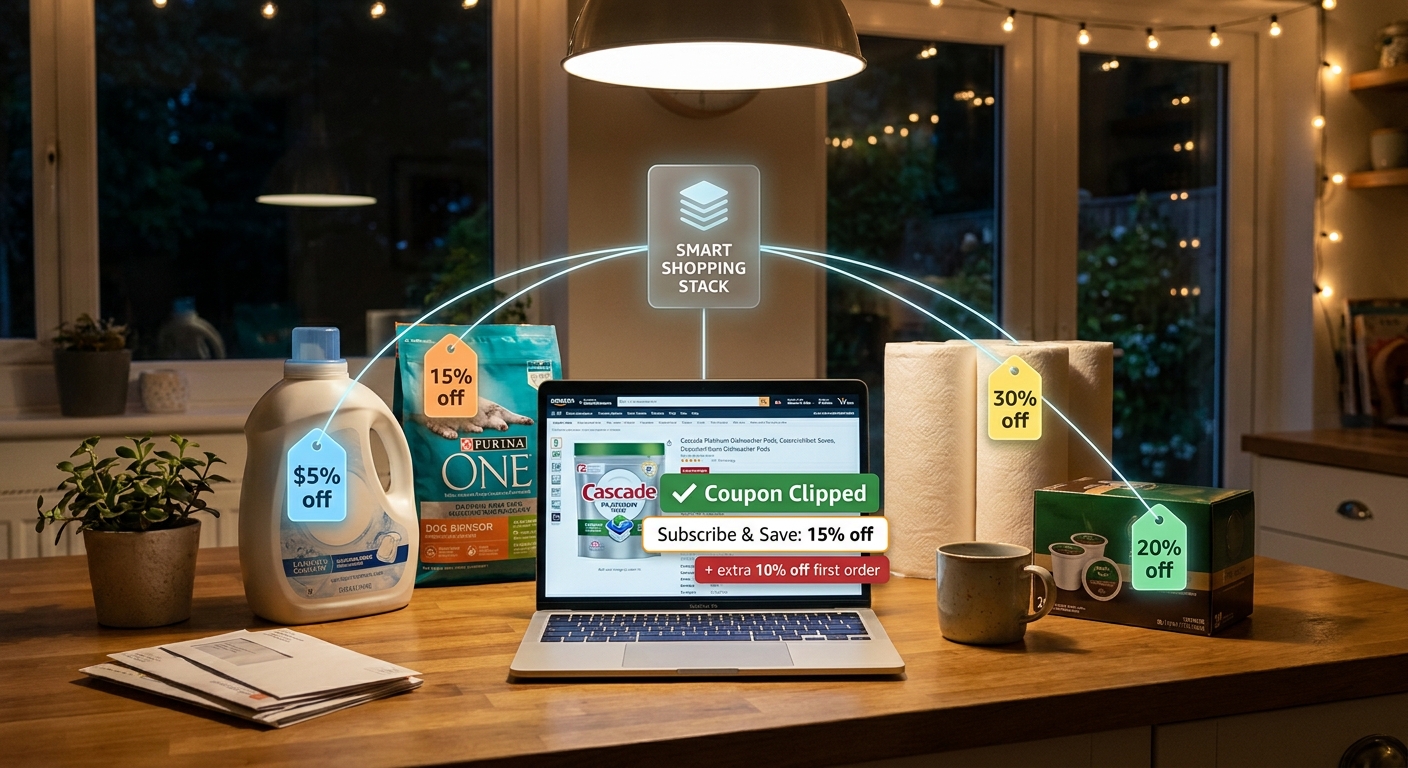 The “Triple Stack Subscribe” Hack: How To Turn One Boring Refill Into 30–45% Off On Auto‑Ship Essentials