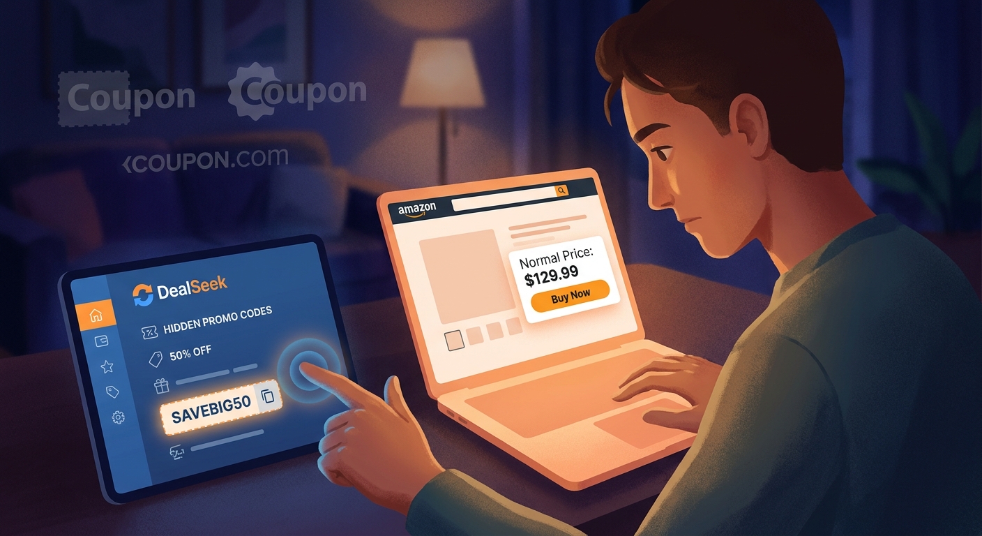 The “DealSeek Deep Dive” Hack: How One Free App Turns Random Amazon Browsing Into Hidden 50–90% Off Promo Code Scores
