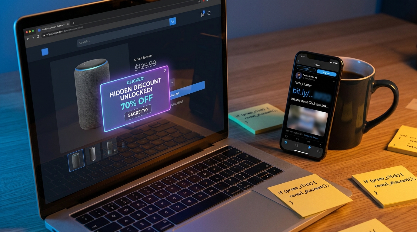 The “Hidden Social Code Drop” Hack: How Amazon’s Quiet ‘Share‑Only’ Promo Links Turn Influencer Deals Into Public Checkout Discounts