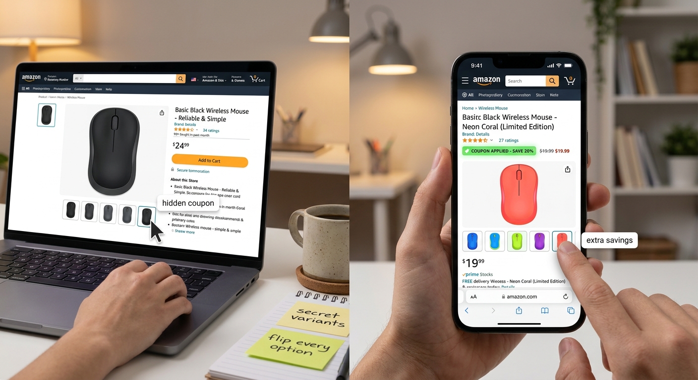 The ‘Variant Flip’ Hack: How Hidden Color Options Unlock Secret Amazon Promo-Level Prices