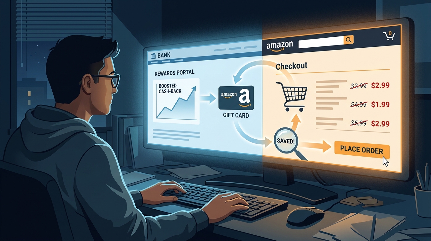 The ‘Bank Portal Loop’ Hack: How To Turn Boring Reward Malls Into Secret Amazon Promo‑Code Level Prices