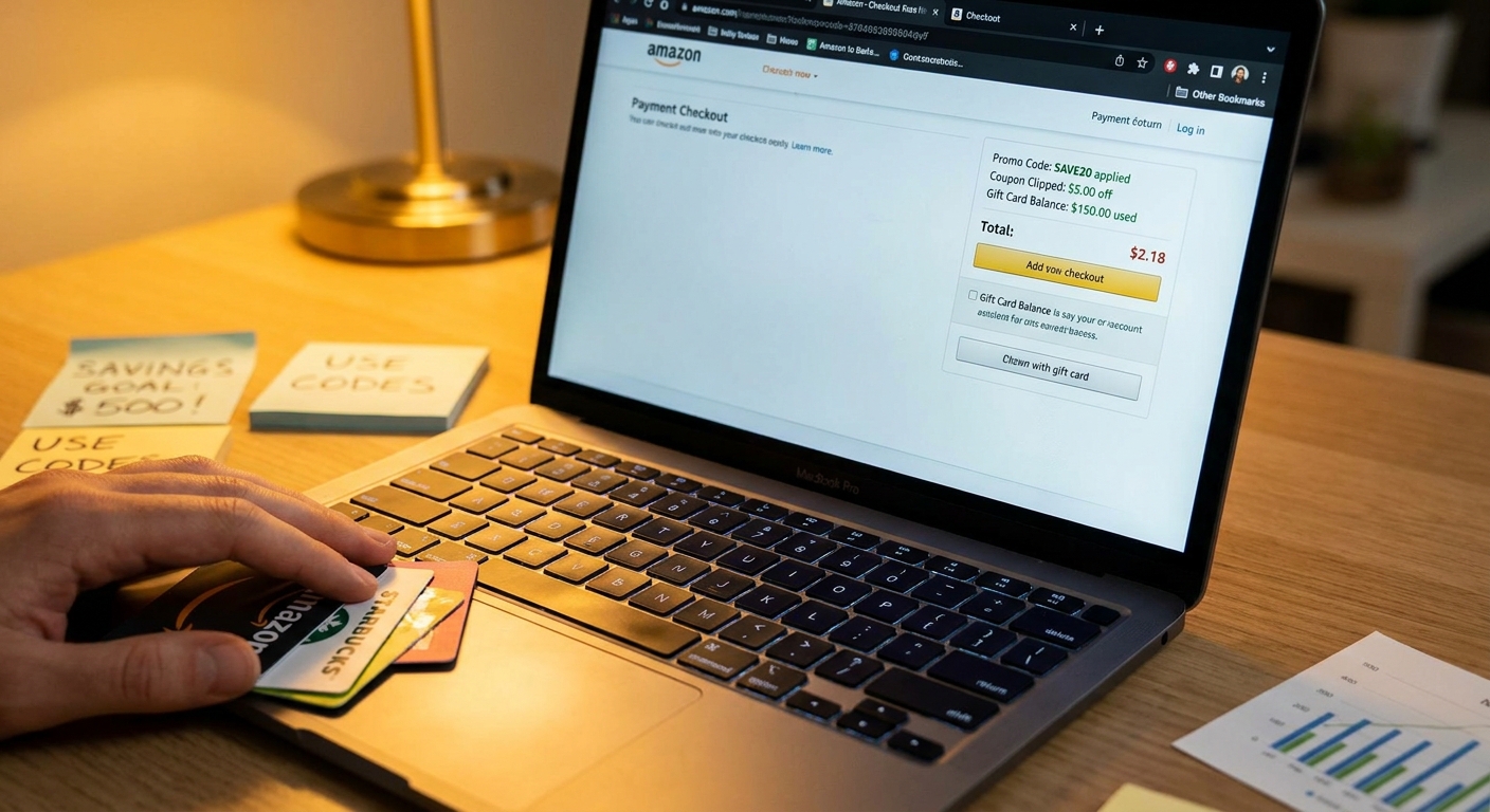 The “Hidden Gift Card Stack” Hack: How Discounted Amazon Credit Quietly Turns Every Promo Code Into a Bigger Deal