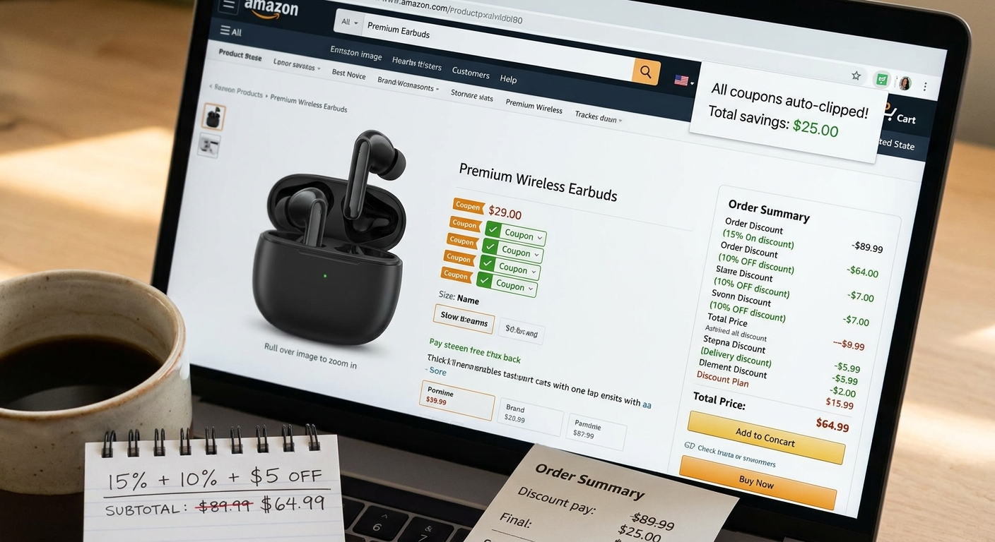The “Hidden Coupon Auto‑Clip” Hack: How One Tiny Chrome Trick Quietly Stacks Amazon’s Secret Discounts For You