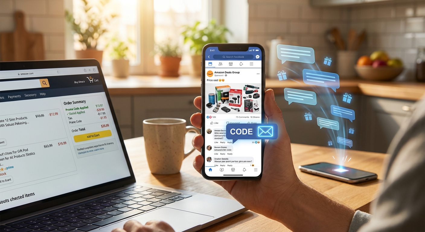 The “Hidden Comment-To-Cart” Hack: How One Simple Word On Facebook Unlocks VIP-Only Amazon Promo Codes