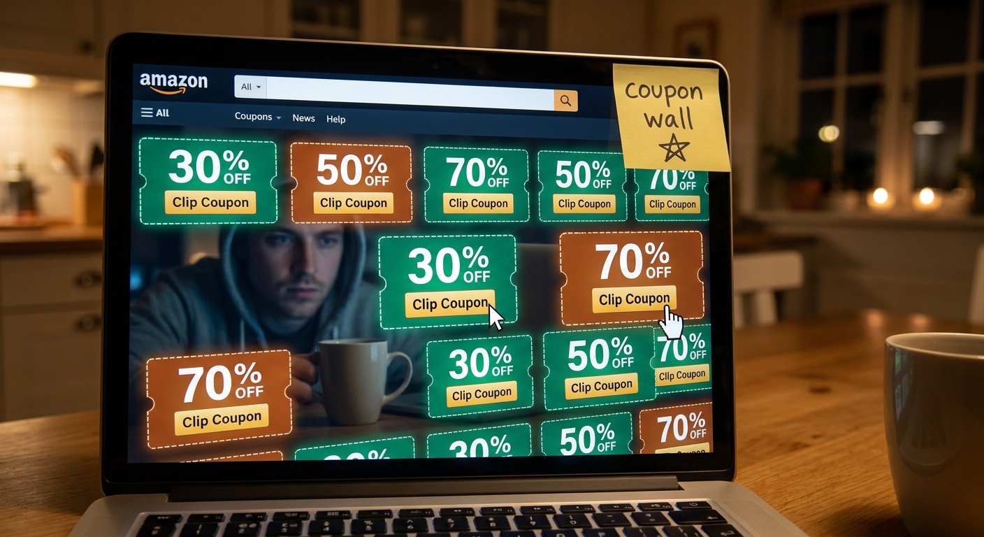 The “Hidden Coupon Wall” Hack: How One Bookmark Turns Amazon’s Secret Clip‑Only Deals Into Instant Promo Code Savings