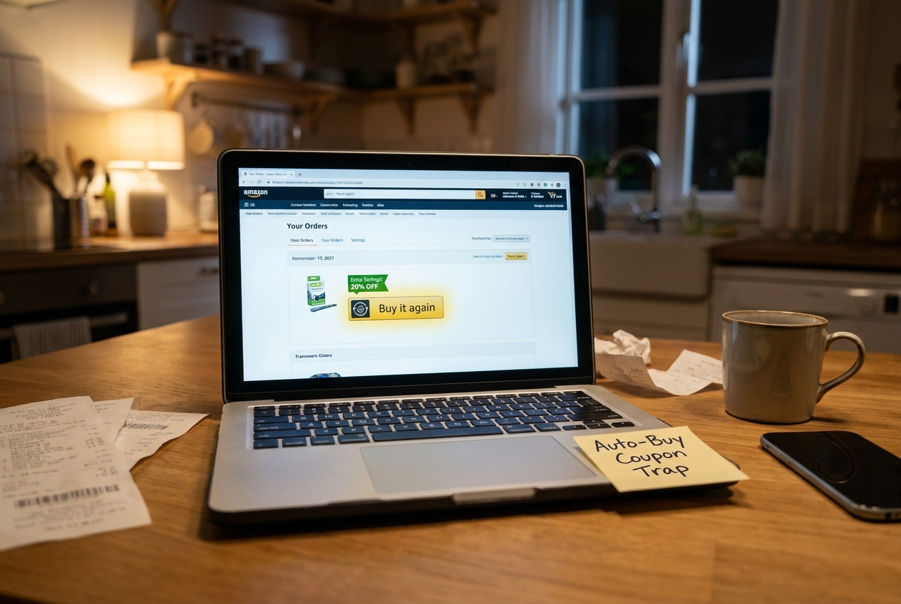 The “Hidden Auto-Buy Coupon Trap” Hack: How One Tiny Toggle Turns Amazon’s Secret Reorder Discounts Back On